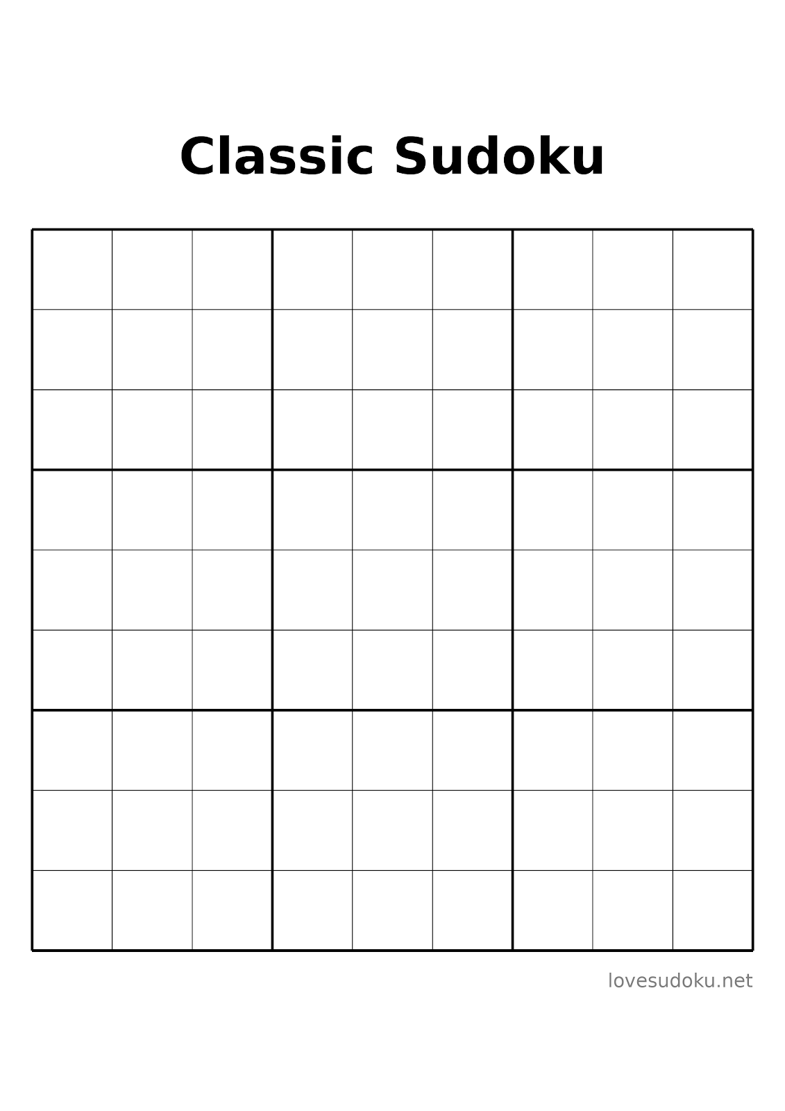 printable hard sudoku